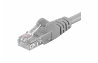 PremiumCord Patch kabel UTP RJ45-RJ45 CAT6 7m šedá