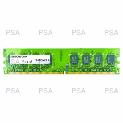 2-Power 2GB PC2-6400U 800MHz DDR2 Non-ECC CL6 DIMM 2Rx8 (...