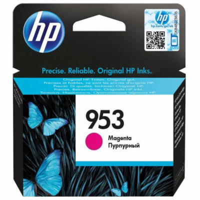 HP inkoustová kazeta 953 purpurová F6U13AE originál