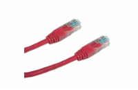 DATACOM Patch cord UTP CAT5E 1,5m červený