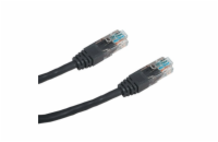 DATACOM Patch cord UTP CAT5E 1,5m černý