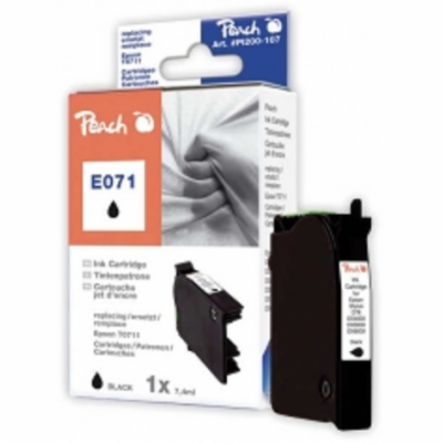 PEACH kompatibilní cartridge Epson T0891, Black, 8,1 ml