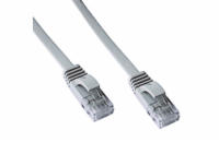 DATACOM Patch cord UTP CAT6 2m šedý FLAT plochý