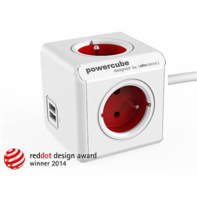 POWERCUBE Extended USB Red