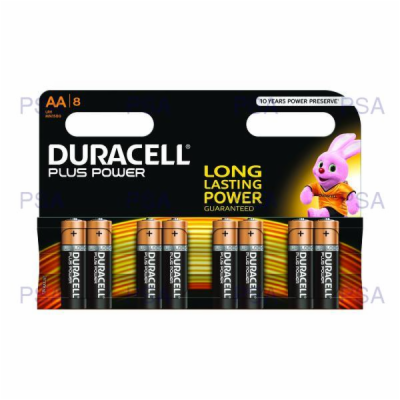 Duracell MN1500B8 Duracell Plus AA 8 Pack