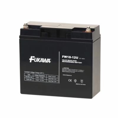 FUKAWA Fiamm FW 18-12U 12V 18Ah 12158 FUKAWA olověná bate...