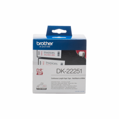 Brother - DK-22251 (papírová role 62mm x 15,24m) - dvouba...