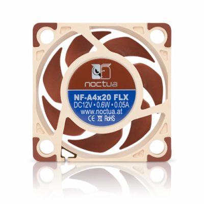 Noctua ventilátor NF-A4x20 FLX, 3-pin, 5000 RPM, 14.9dB, ...