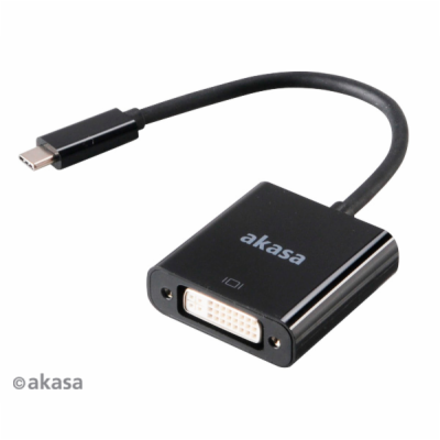 Akasa AK-CBCA09-15BK adaptér USB Type-C na DVI