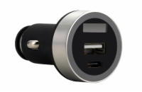 FSP/Fortron Micro CLA USB autonabíječka Shining VD16, 3.1 A, USB*1 & USB-C*1 (pro osobní i náklad.)