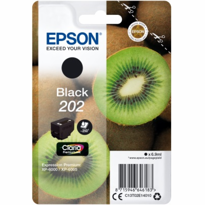 Epson 13T02E14010 - originální ink čer Singlepack "Kiwi" ...