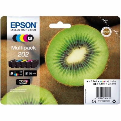 EPSON ink Multipack "Kiwi" 5-colours 202 Claria Premium Ink