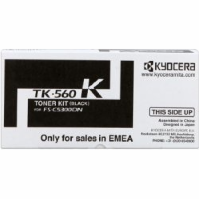 Kyocera toner TK-560K/ FS-C5300/ 5350DN/ 12 000 stran/ Černý