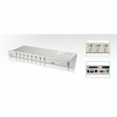 Aten CS-1008 KVM přepínač 8-port KVM AT+PS/2, audio, OSD,...