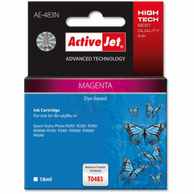 ACTION EXPACJAEP0057 Inkoust ActiveJet AE-483N Magenta 18...