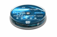 MEDIARANGE DVD+R 8,5GB 8x Dual Layer spindl 10ks