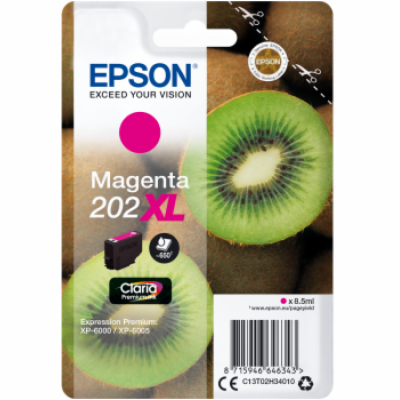 EPSON ink bar Singlepack "Kiwi" Magenta 202XL Claria Prem...