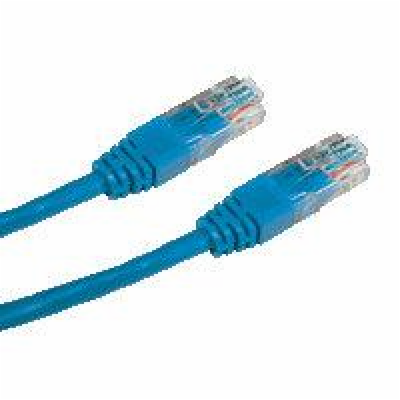 DATACOM Patch kabel UTP CAT5E 2m modrý