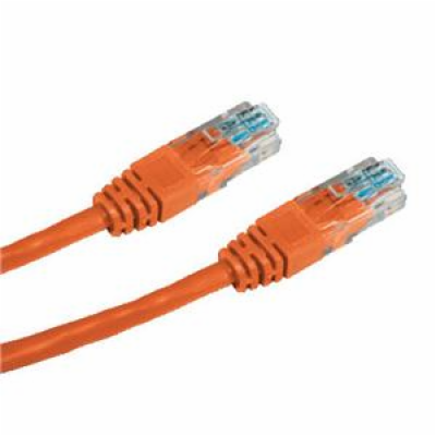 DATACOM Patch kabel UTP CAT5E 2m oranžový