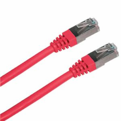 Patch cord FTP cat5e 0,5M červený