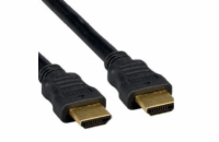 Kabel HDMI-HDMI M/M 1,8m stíněný, zlac.kon. 2.0