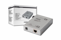 DIGITUS Gigabit Ethernet PoE + Injector, 802.3at Power Pins: 4/5 (+), 7/8 (-), 30W