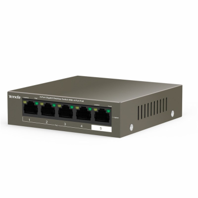 Tenda TEG1105P-4-63W Tenda TEG1105P-4-63W PoE AT switch 4...