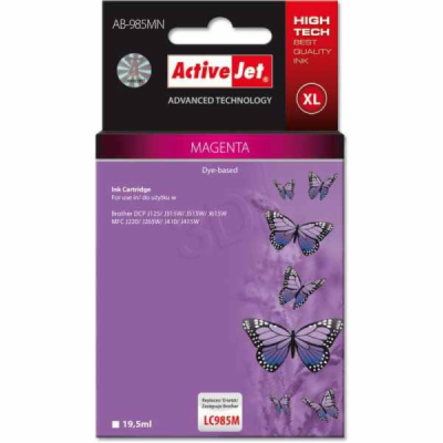 ActiveJet inkoust Brother LC-985M, 19 ml,  new AB-985MN (...