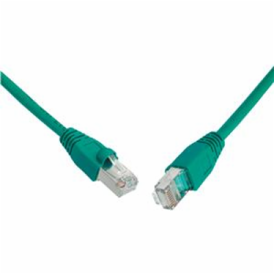 SOLARIX patch kabel CAT6 SFTP PVC 10m zelený