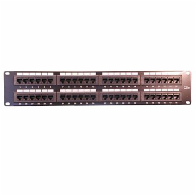 DATACOM UTP Keystone Cat5e černý Dual Slim zadní zářez