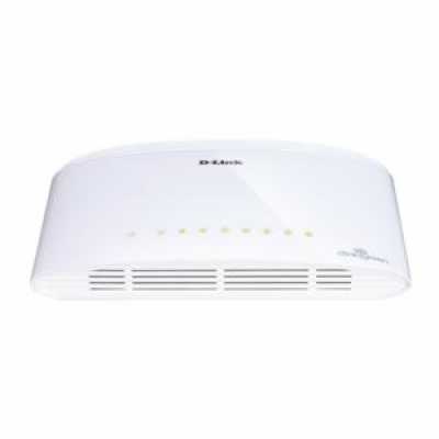 D-Link DGS-1008D D-Link DGS-1008D/E 8-Port 10/100/1000Mbp...