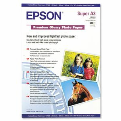 EPSON paper A3+ - 250g/m2 - 20sheets - photo premium glossy