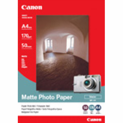 Canon fotopapír MP-101 - A4 - 170g/m2 - 50 listů - matný