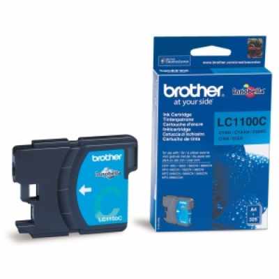 Brother LC-1100C - originální Brother LC-1100C (ink. azur...