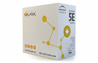 Kabel licna Solarix CAT5E UTP PVC šedý 305m/box SXKL-5E-UTP-PVC