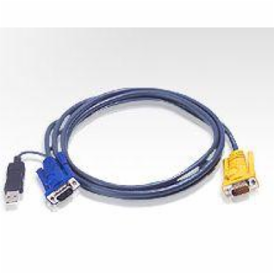 ATEN KVM sdružený kabel k CS-12xx, USB, 2m