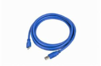 GEMBIRD Kabel USB 3.0 A-Micro B propojovací 1,8m (modrý)