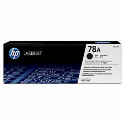 HP 78A Black 2-pack LJ Toner Cart, CE278AD (2,100 / 2,100...