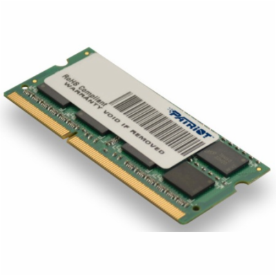 PATRIOT Signature 8GB DDR3 1600MHz / SO-DIMM / CL11 / PC3...