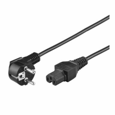 PremiumCord Kabel síťový 230V k počítači 2m IEC 320 C15 k...