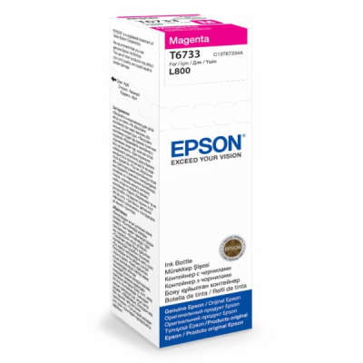 Epson inkoustová náplň/ C13T67334A/ FOTO L800/ 70ml/ Magenta