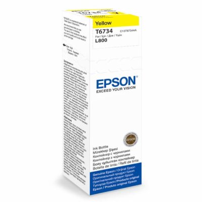 EPSON ink bar T6734 Yellow ink container 70ml pro L800/L1800