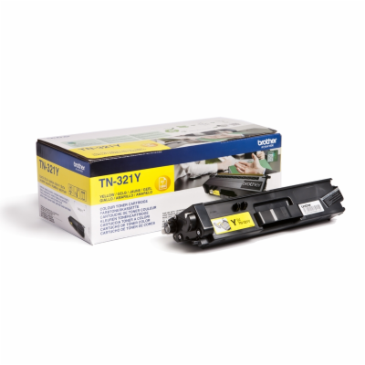 Brother - TN-321Y, toner yellow (až 1 500 stran)