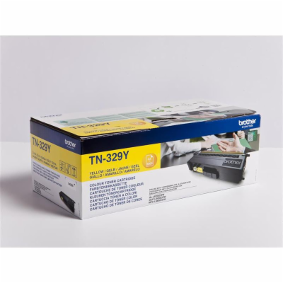 Brother - TN-329Y, toner yellow, 6 000 str.