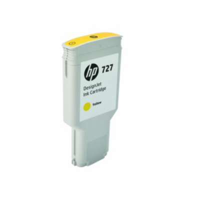 HP 727 300-ml Yellow DesignJet Ink Cartridge