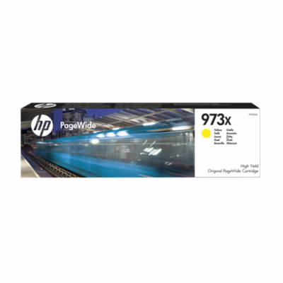 HP 973X originální inkoustová kazeta žlutá F6T83AE (7,000...