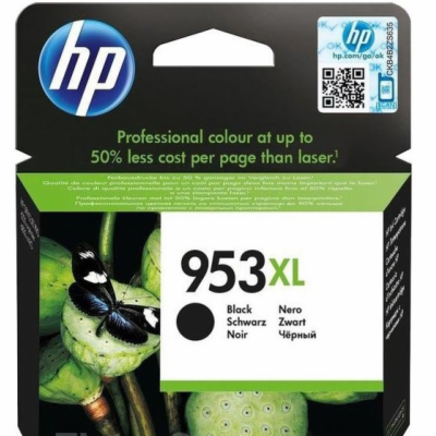 HP inkoustová kazeta 953XL černá L0S70AE originál