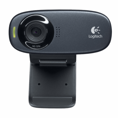 Logitech HD webkamera C310/ 1280x720/ 5MPx/ USB/ šedá