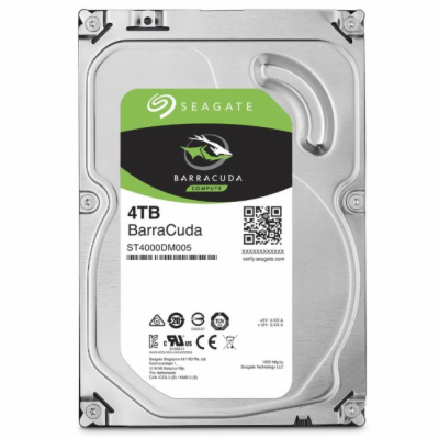 Seagate BarraCuda 3.5" HDD, 4TB, 3.5", SATAIII, 256MB cac...