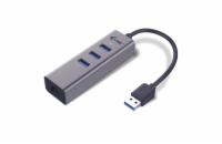 i-tec USB 3.0 Metal HUB 3 Port + Gigabit Ethernet Adapter